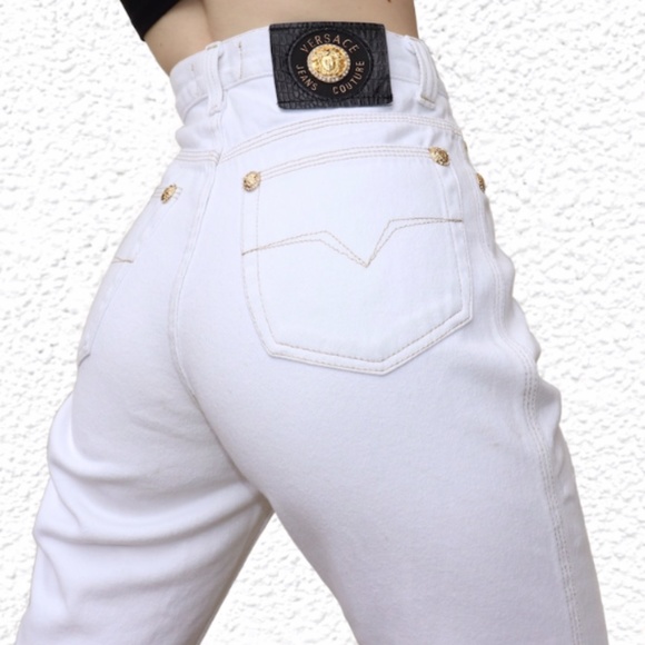 VERSACE Jeans Vintage - Sz 28 - Black - Picture 10 of 10